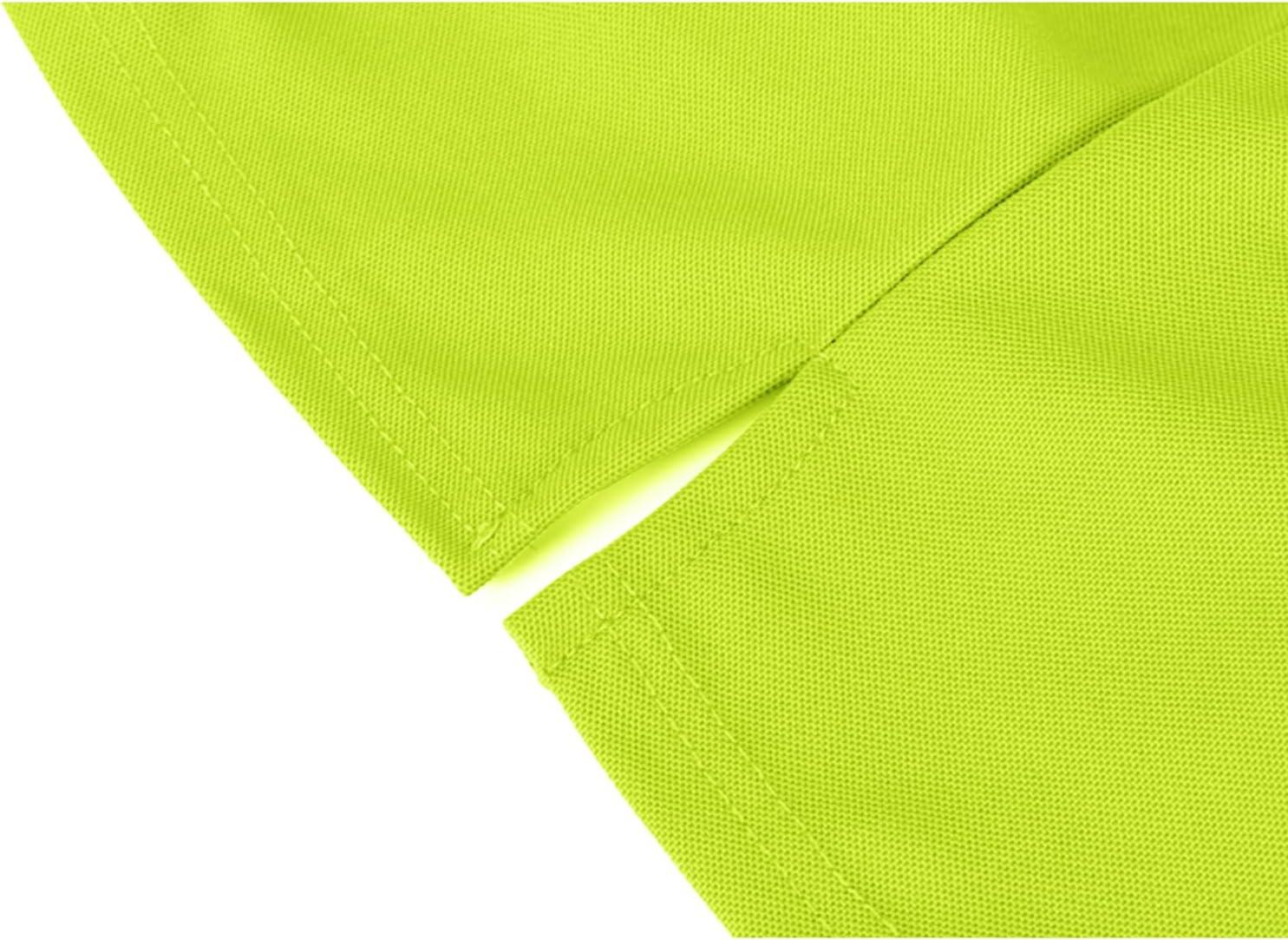 imageZITY 4 Pack Mens Polo Shirt Short Sleeve Sports Golf Tennis TShirt Athletic Collared Tactical ShirtsBlue Black Lemongreen Red