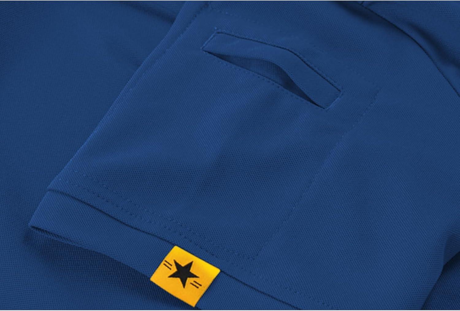 imageZITY 4 Pack Mens Polo Shirt Short Sleeve Sports Golf Tennis TShirt Athletic Collared Tactical ShirtsDark Blue