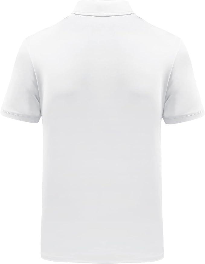 imageZITY Golf Polo Shirts for Men Short Sleeve Athletic Tennis TShirtOrange