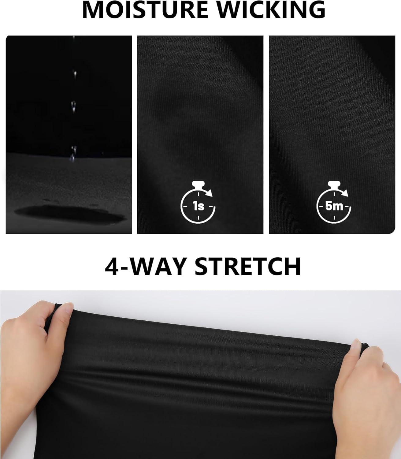 imageZITY Mens Golf Shirt Short Sleeve Sport Moisture Wicking Performance Print Golf Polo Shirts for Men Collared Casual TShirtYellow