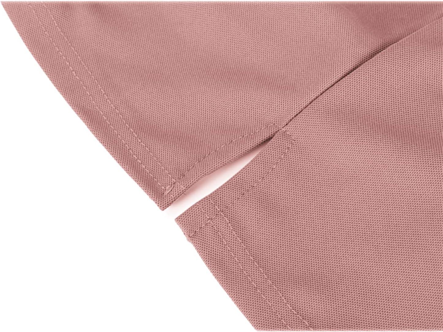 imageZITY Mens Polo Shirt Short Sleeve Sports Tactical TShirt Athletic Golf Polos Daily Casual Stylish Collared Shirts for MenAsh Pink