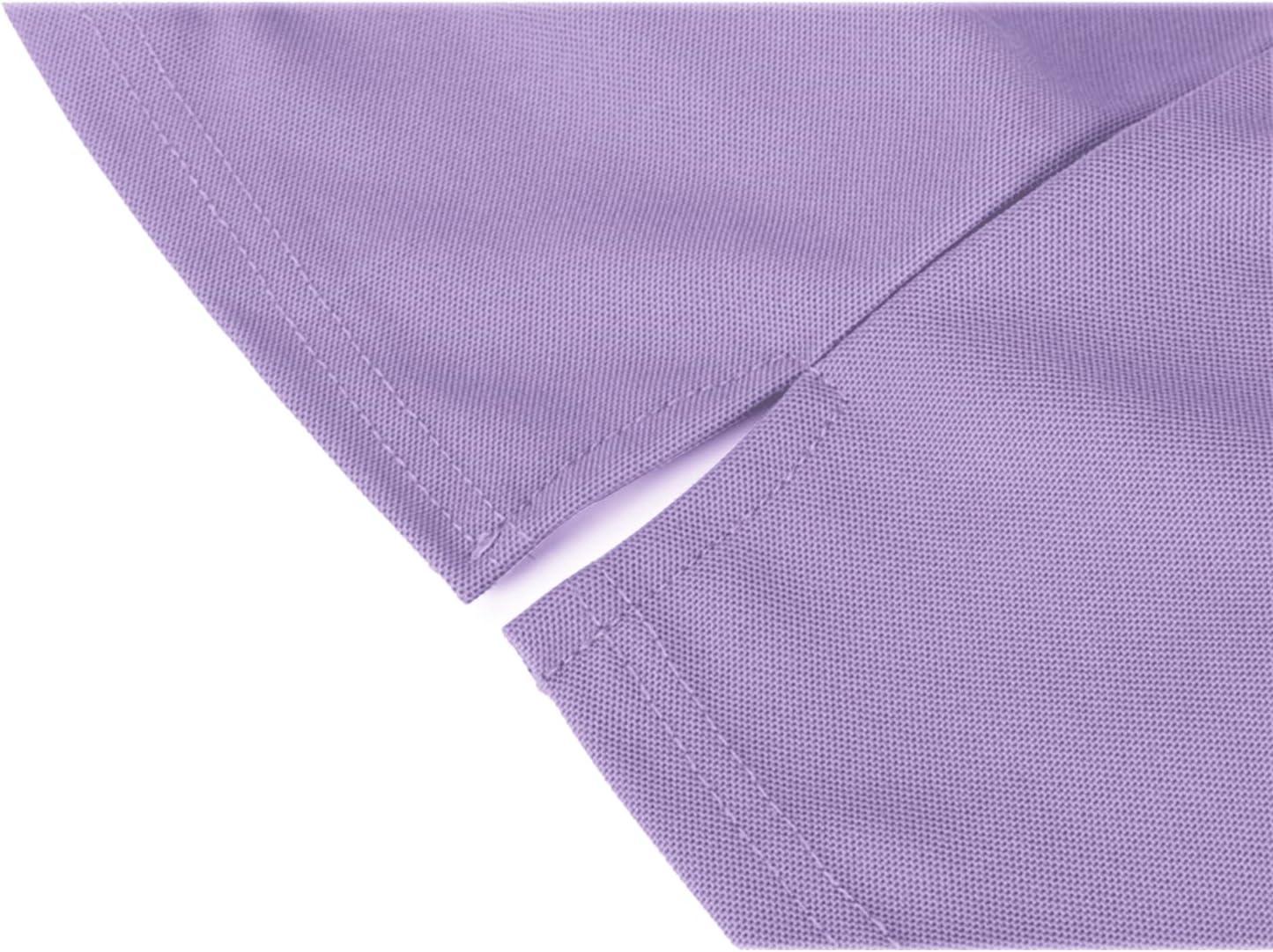 imageZITY Mens Polo Shirt Short Sleeve Sports Tactical TShirt Athletic Golf Polos Daily Casual Stylish Collared Shirts for MenLilac