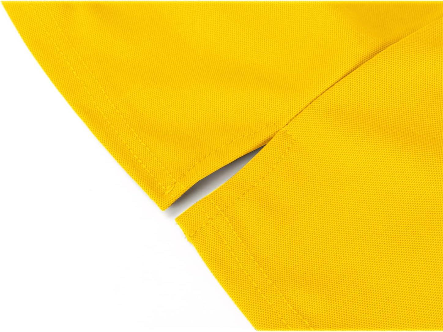 imageZITY Mens Polo Shirt Short Sleeve Sports Tactical TShirt Athletic Golf Polos Daily Casual Stylish Collared Shirts for MenYellow