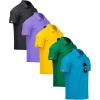 Darkgray Purple Yellow Grass Bluegreen