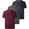 Dark Gray+gray+wine Red