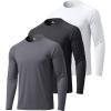 3pack-black/White/Dark Gray