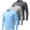 3pack-light Sky Blue/Light Gray/Dark Gray