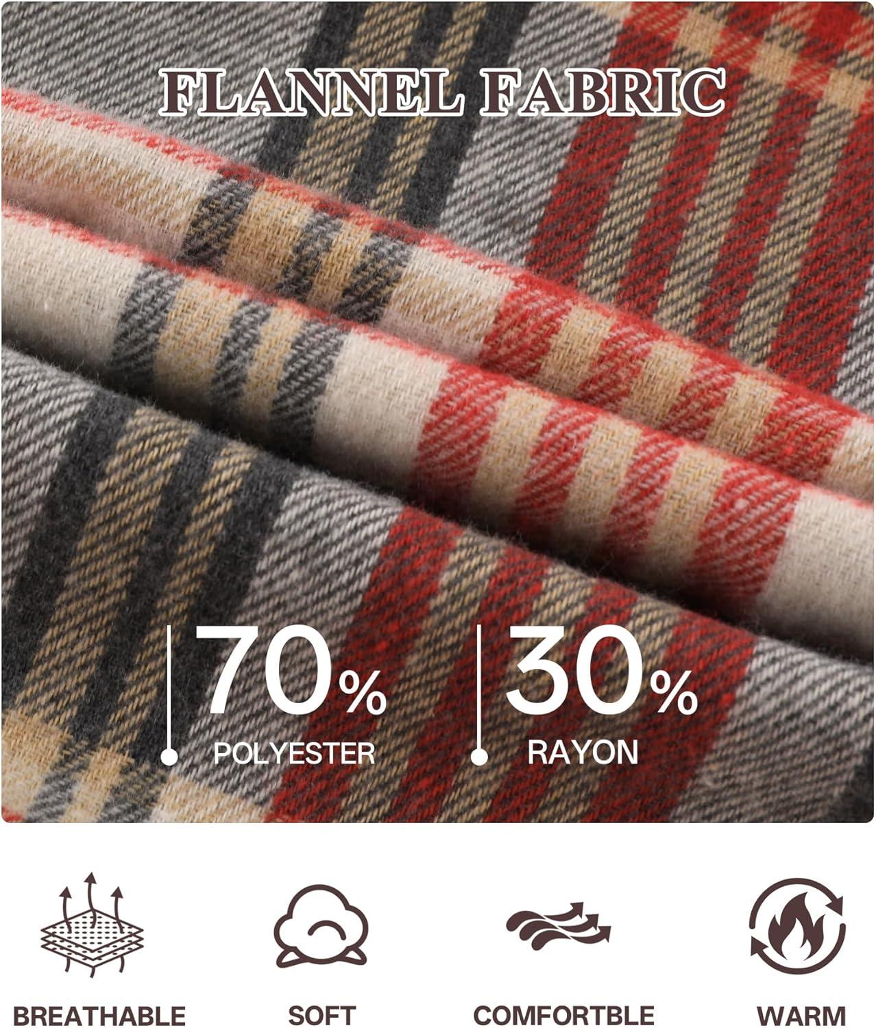 imageZITY Mens Cotton Linen Zip up Hoodies Long Sleeve Casual Tops Plaid Flannel Shirt with HoodWine Red Plaid