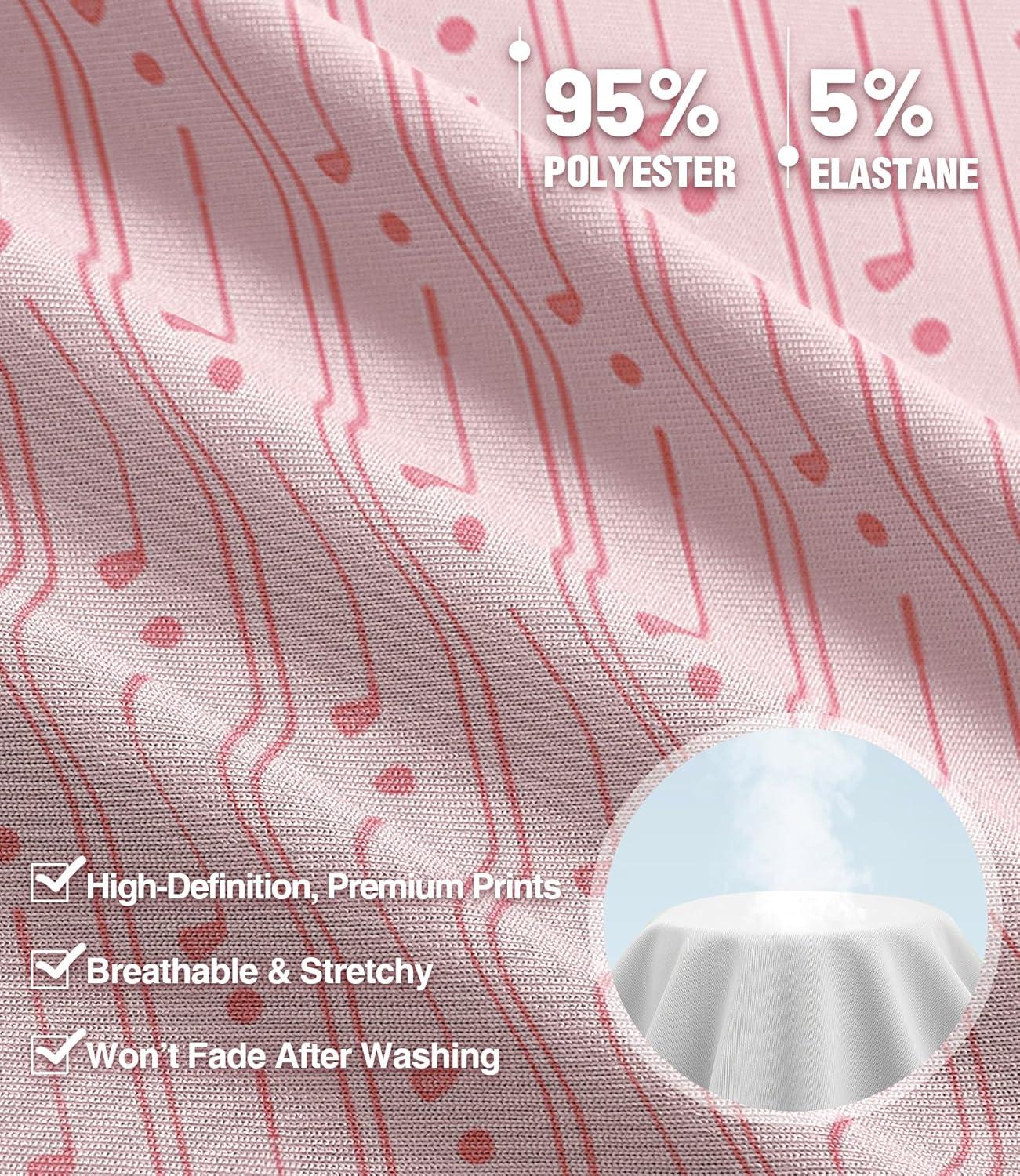 imageZITY Mens Golf Polo Shirt Short Sleeve Performance Moisture Wicking Collared Print Shirt for Golf and Casual WearPink Golf Club