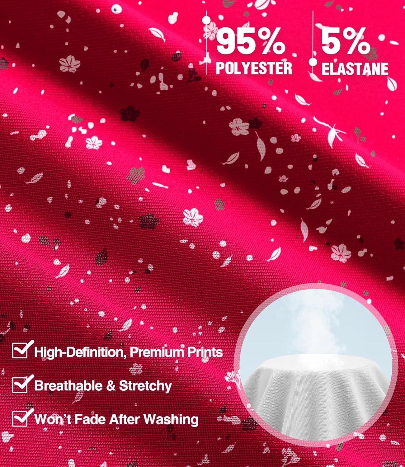 imageZITY Mens Golf Polo Shirt Short Sleeve Performance Moisture Wicking Collared Print Shirt for Golf and Casual WearRed Splattered Paint
