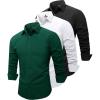 Dark Green Black White