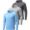 3 Pack-light Grey / Light Blue / Dark Grey