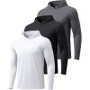 3 Pack-white / Dark Grey / Black