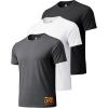 3 Pack-white / Dark Gray / Black
