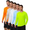 5 Pack-light Blue/Orange/Neon Green/White/Light Grey