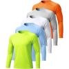 5 Pack-light Blue/White/Light Grey/Orange/Neon Green
