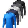 5 Pack-sky Blue/Light Grey/Dark Blue/Black/Dark Grey
