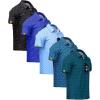 Tealblue Turquoise Skyblue Royalblue Black