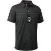 Black Grey Striped