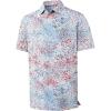 Red Blue Splattered Paint