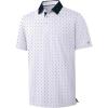 White Contrast Golf Stud
