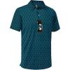 Dark Teal Blue Golf Tee