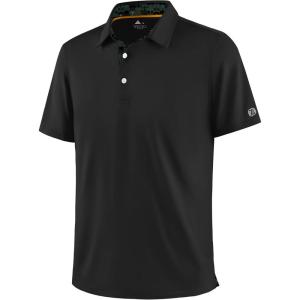 ZITY Mens Golf Shirt Short Sleeve Moisture Wicking Polo Shirts for Men Performance Casual Stretchy Collared Polo Shirt(Black)