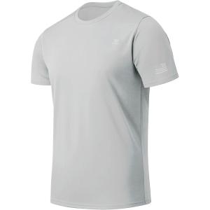 ZITY Men’s Swim Shirt Short Sleeve UPF 50+ Sun Protection Fishing Rash Guard T-Shirts Lightweight Workout Running Shirts(Light Grey)