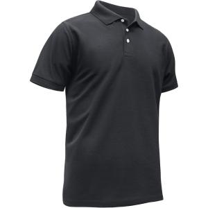 ZITY Polo Shirts for Men Short Sleeve Summer Moisture Wicking Causal Collared Golf Tennis T-Shirt(Grey)