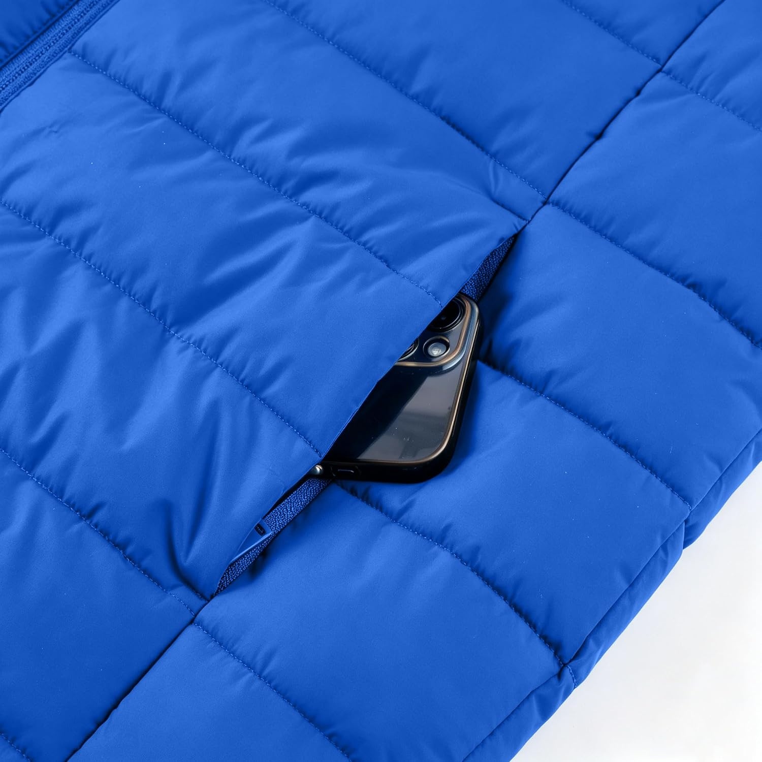 image:imageZITY Mens Winter Jackets Sherpa Lined Coats Insulated WaterResistant Fleece Jacket with Detachable Hood Warm Puffer ParkaBlue2