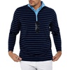 Dark Blue Stripe