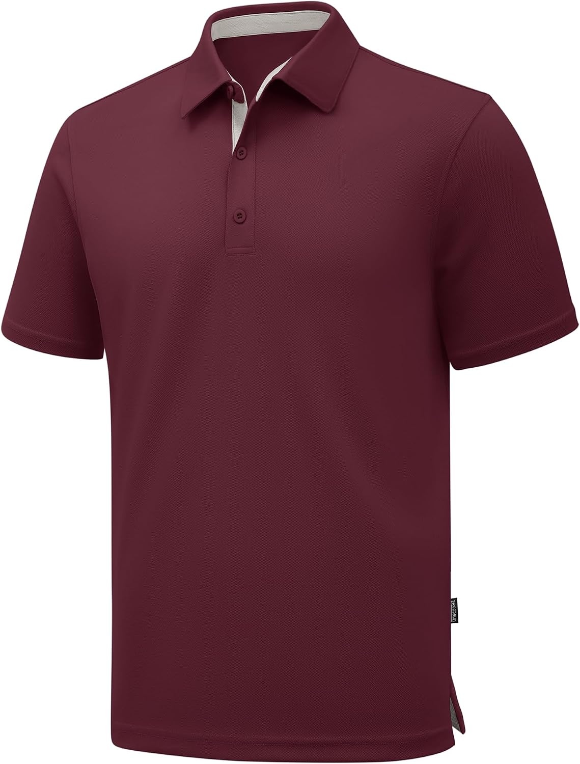 image:imageZITY 3 Pack Polo Shirts for Men Short Sleeve Moisture Wicking T Shirt Business Casual Mens Golf Shirts Collared TShirtsBlack Red Royal