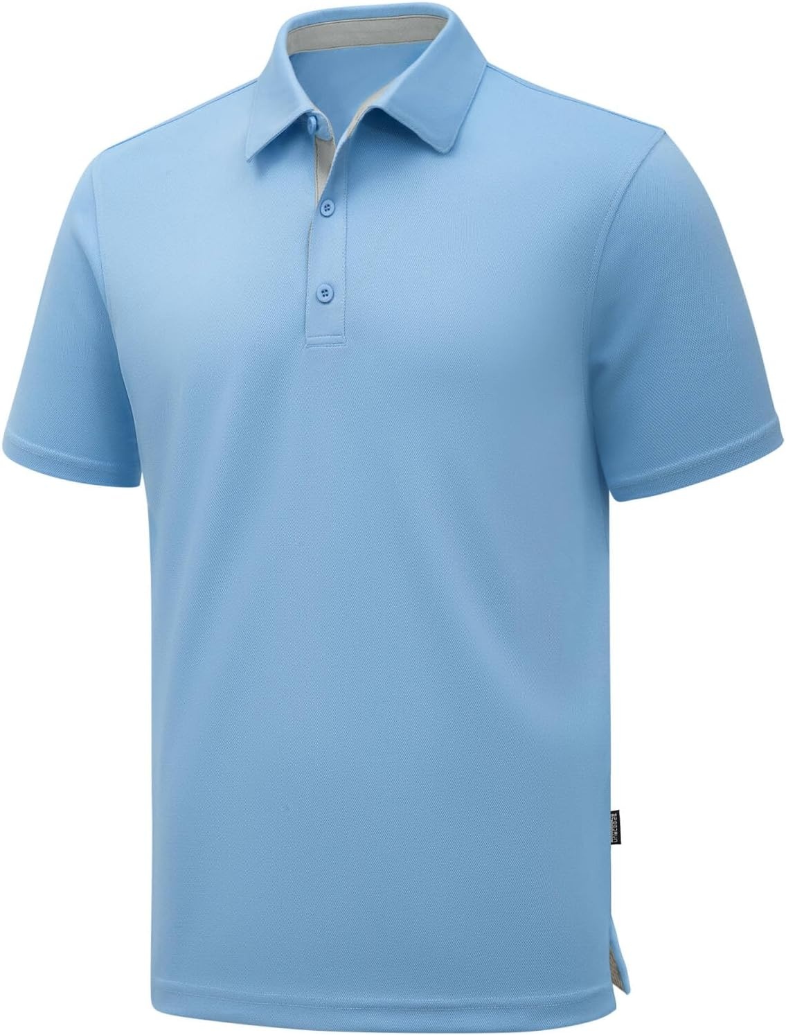 image:imageZITY 3 Pack Polo Shirts for Men Short Sleeve Moisture Wicking T Shirt Business Casual Mens Golf Shirts Collared TShirtsBlue Orange Navy