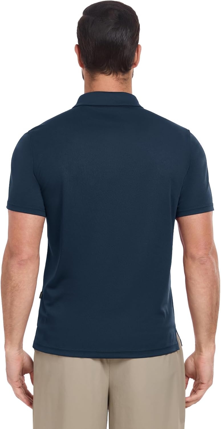 image:imageZITY 3 Pack Polo Shirts for Men Short Sleeve Moisture Wicking T Shirt Business Casual Mens Golf Shirts Collared TShirtsNavy White Green