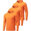 3pcs Neon Orange