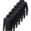6pcs Black
