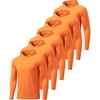 6pcs Neon Orange