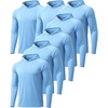 7 Pack: 7pcs Light Blue