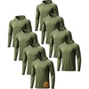 8 Pack: 8pcs Army Green