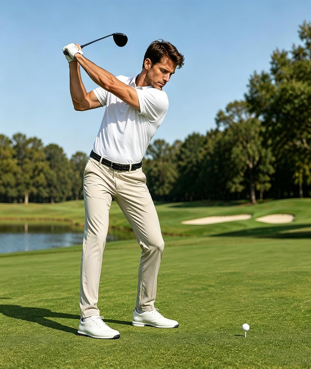 image:imageZITY 3 Pack Mens Polo Shirts Short Sleeve Casual Summer Collared Golf ShirtsBlackWhiteGrey