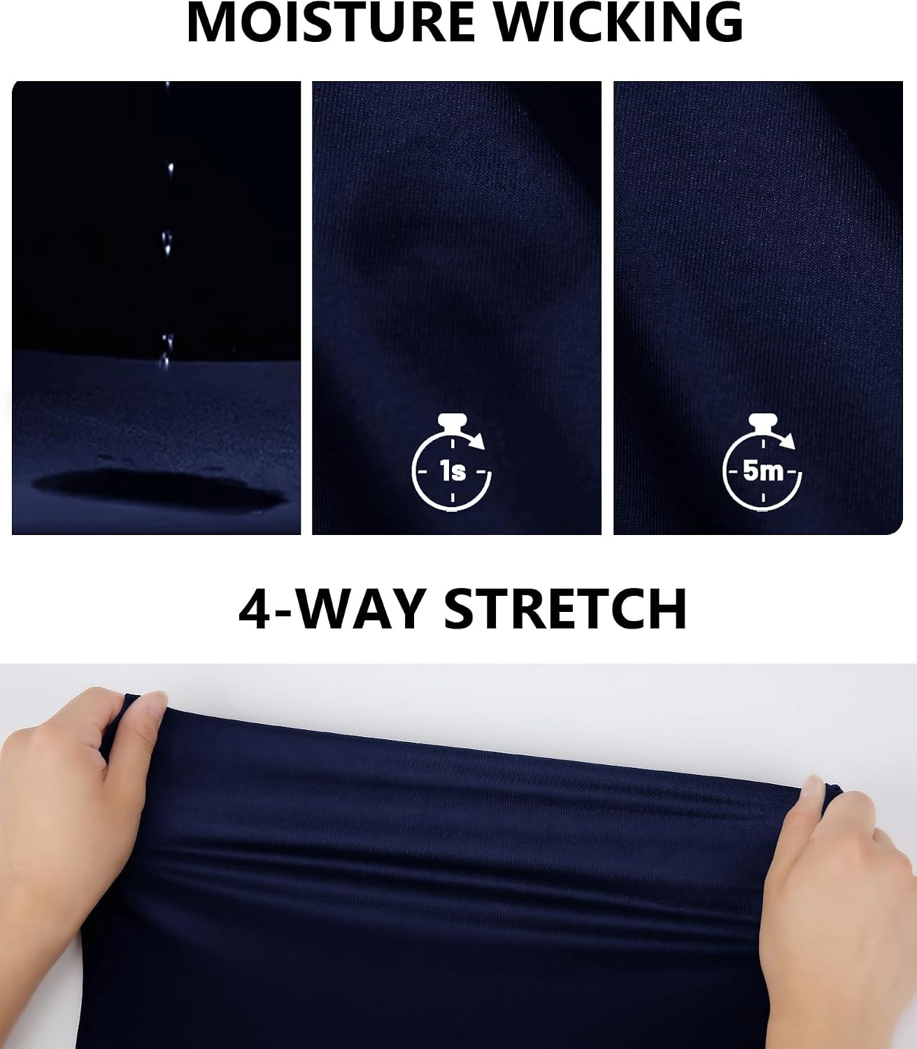 image:imageZITY Mens Golf Shirt Short Sleeve Athletic Casual Work Collared Polo Tshirt UPF 50 QuickDrying Moisture Wicking Breathable Soft Stretchy Print Patterns Striped Outdoor Business Machine WashPink Blue