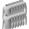 12pcs Light Grey