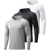 3 Pack- Light Gray / Black / White