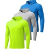 3 Pack-light Grey / Sky Blue / Fluorescent Green