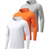 3 Pack-white / Light Grey / Orange