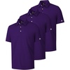 3 Purple Oval