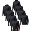8 Pack: 8pcs Black