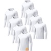 8 Pack: 8pcs White