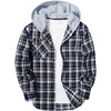 Navy Grey White