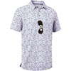 White Colorful Dots